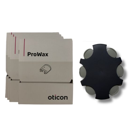 Oticon kuulokojeisiin sopivat ProWax vahasuojat harmaalla haarapäisellä vaihtotyökalulla. 6 kpl kertakäyttöisiä vahasuojia. 4 kpl etusettipakkaus Kuulotarvikkeen valikoimissa.